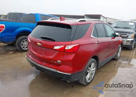 2018 Chevrolet Equinox Premier из США, поврежденный, VIN 2GNAXWEX2J6204985